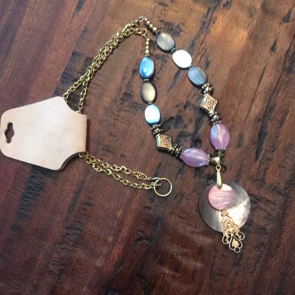Handmade Shell Boho Necklace - Picture 3 of 4